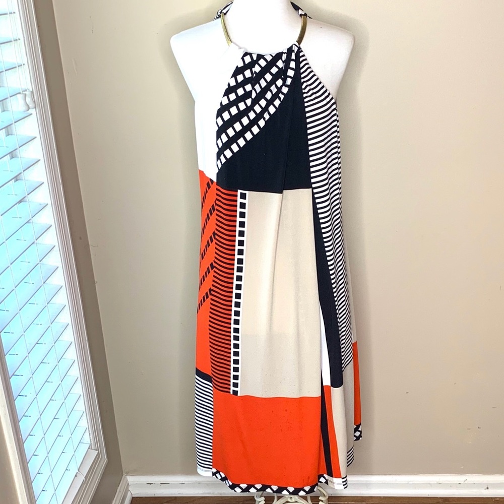 Calvin Klein halter shift dress